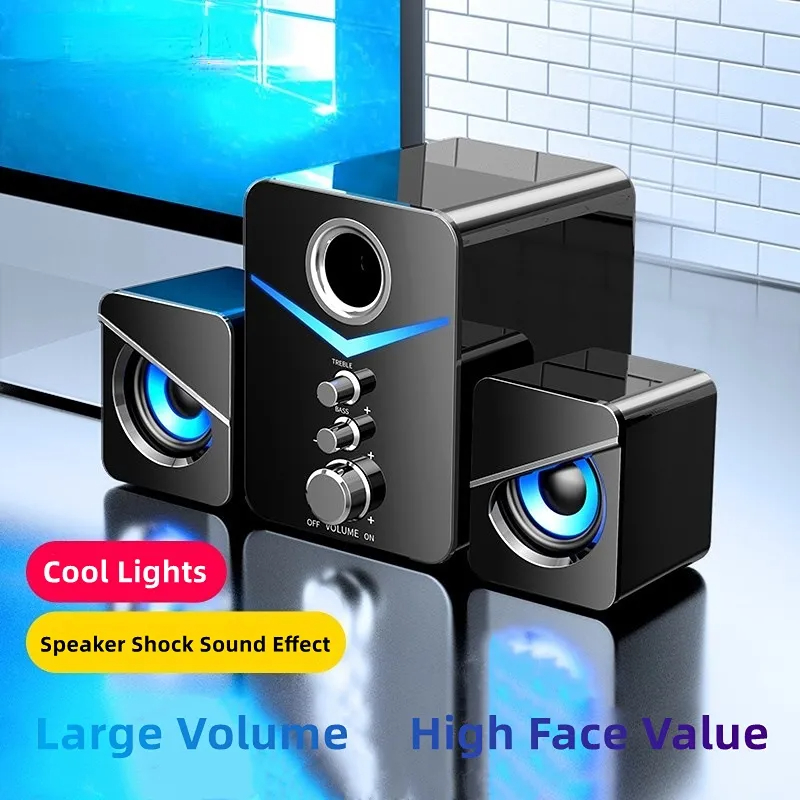 Gaming Speaker 2.1 - Bluetooth Speaker Home Theater Sound Bass