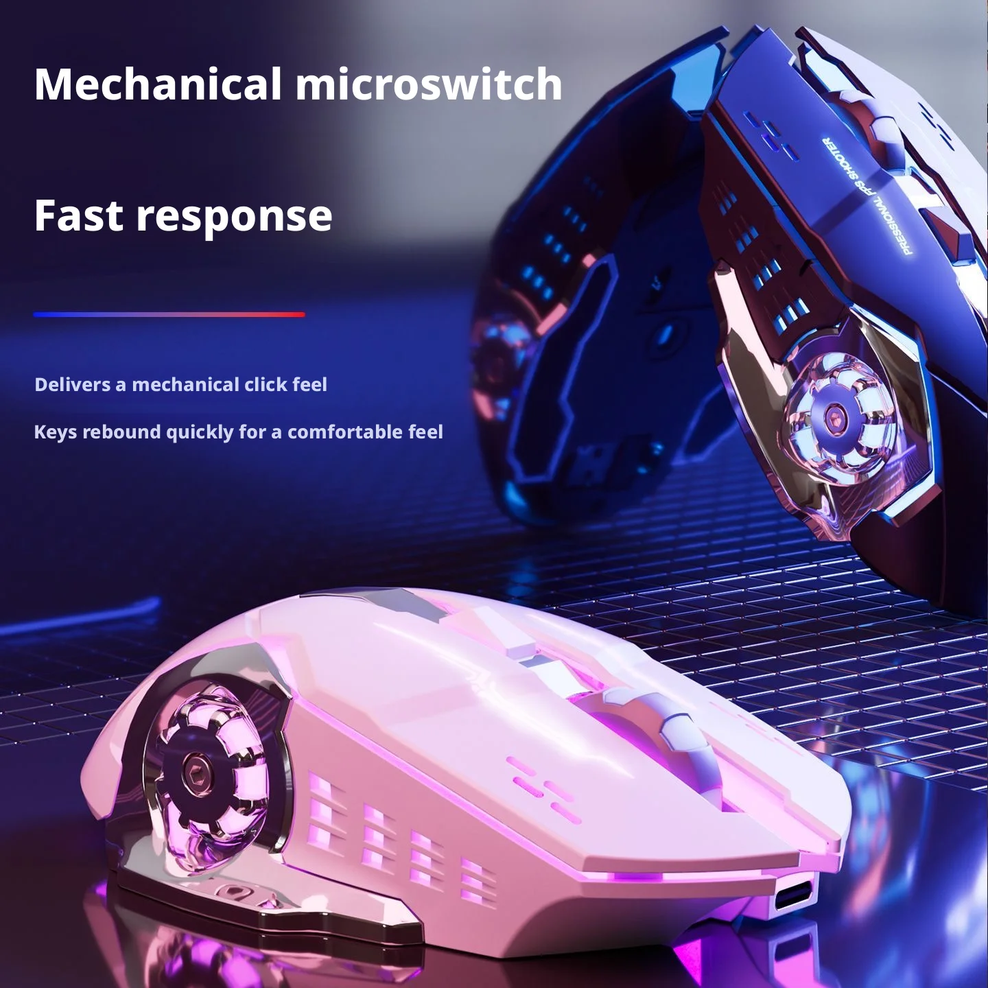RGB Light Wireless Gaming Mous - Es5 Esports Rgb Gaming Mouse recension och pris