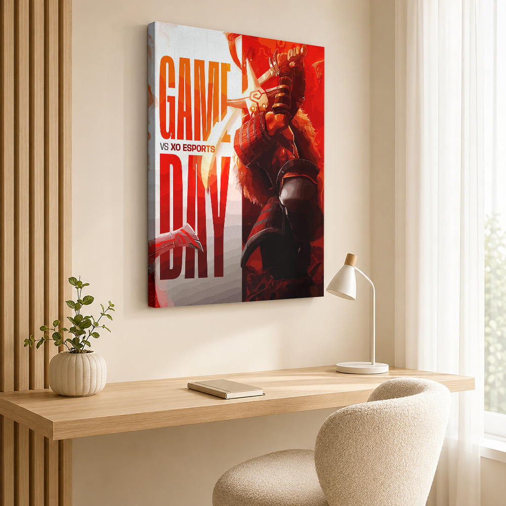 Game Day VS XO Esports Framed  - Esports Gaming Poster recension och pris