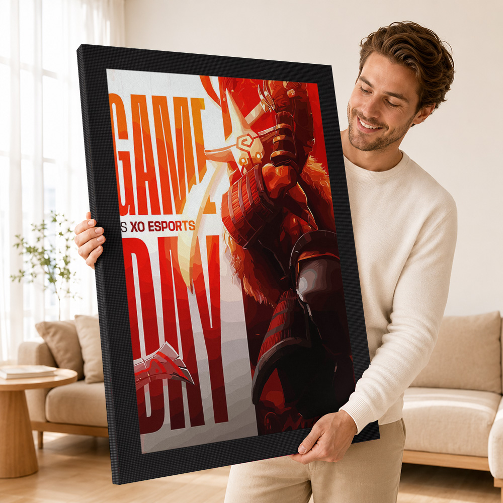 Game Day VS XO Esports Framed  - Esports Gaming Poster recension och pris