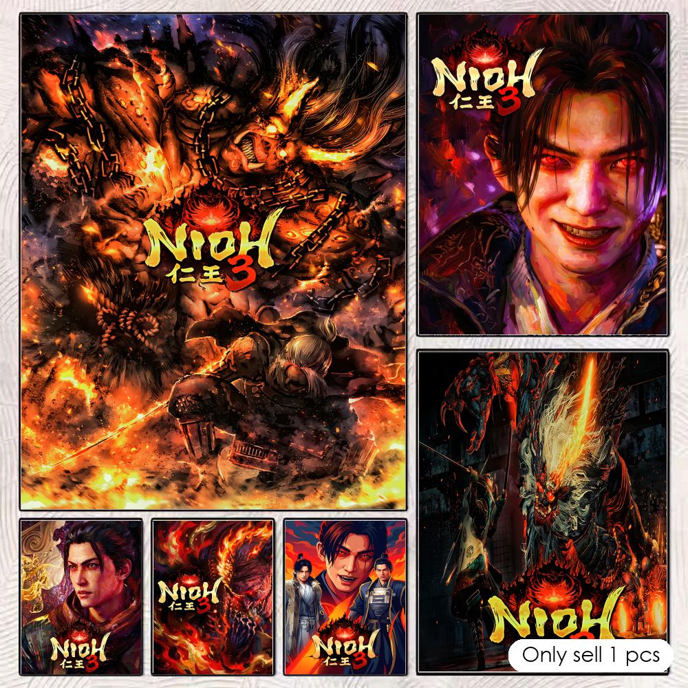 Action Game N-NiohS Poster Wal - Esports Gaming Poster recension och pris