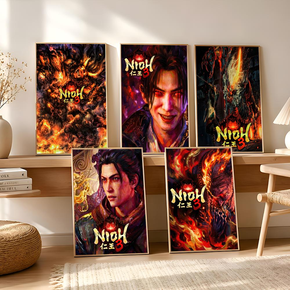Action Game N-NiohS Poster Wal - Esports Gaming Poster recension och pris