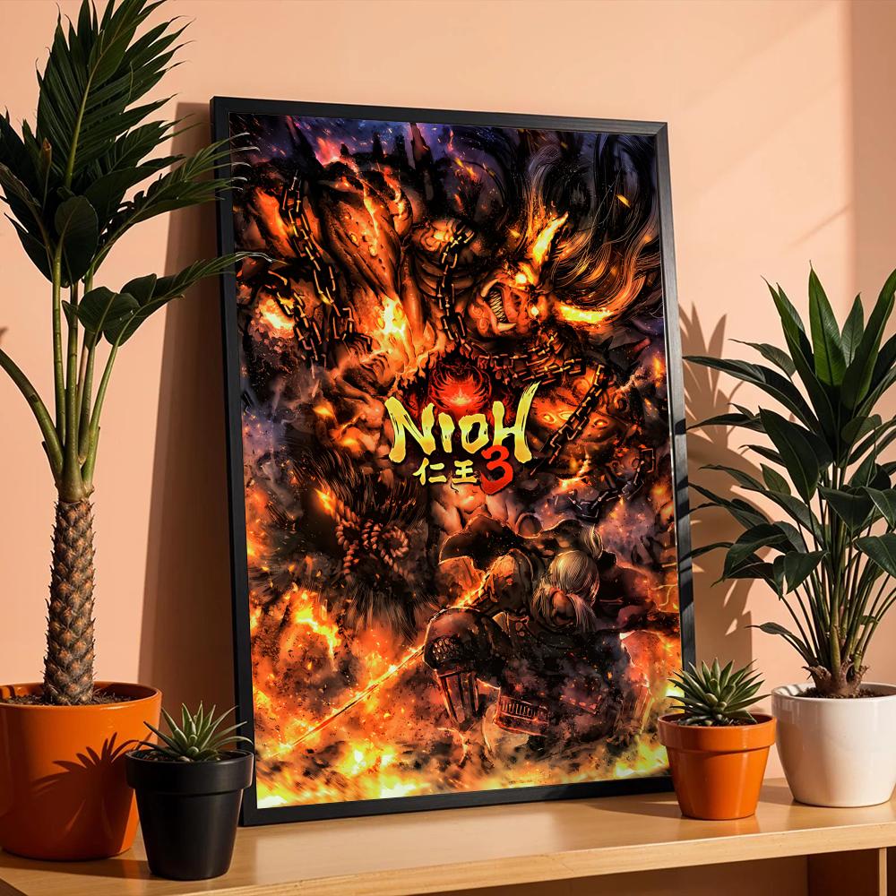 Action Game N-NiohS Poster Wal - Esports Gaming Poster recension och pris