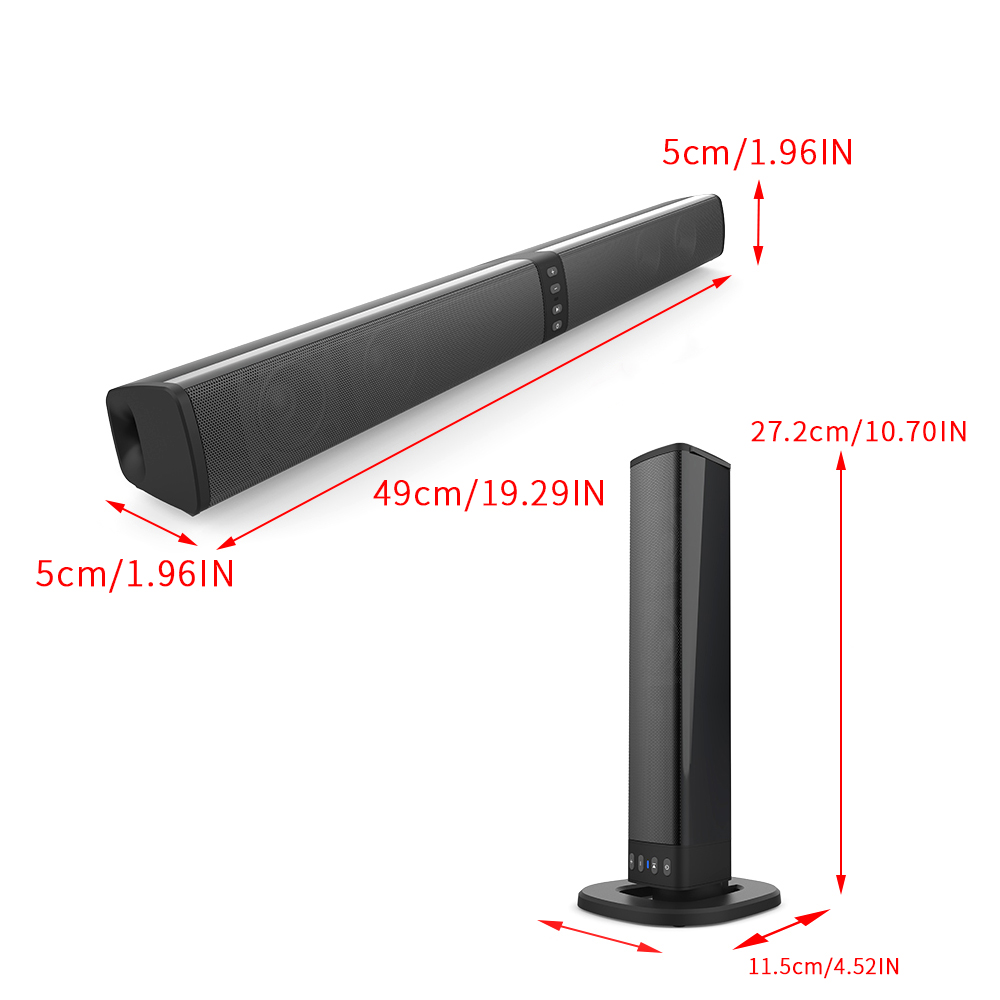 Powerful Soundbar Sound Radio  - Gaming Speaker 2.1 recension och pris