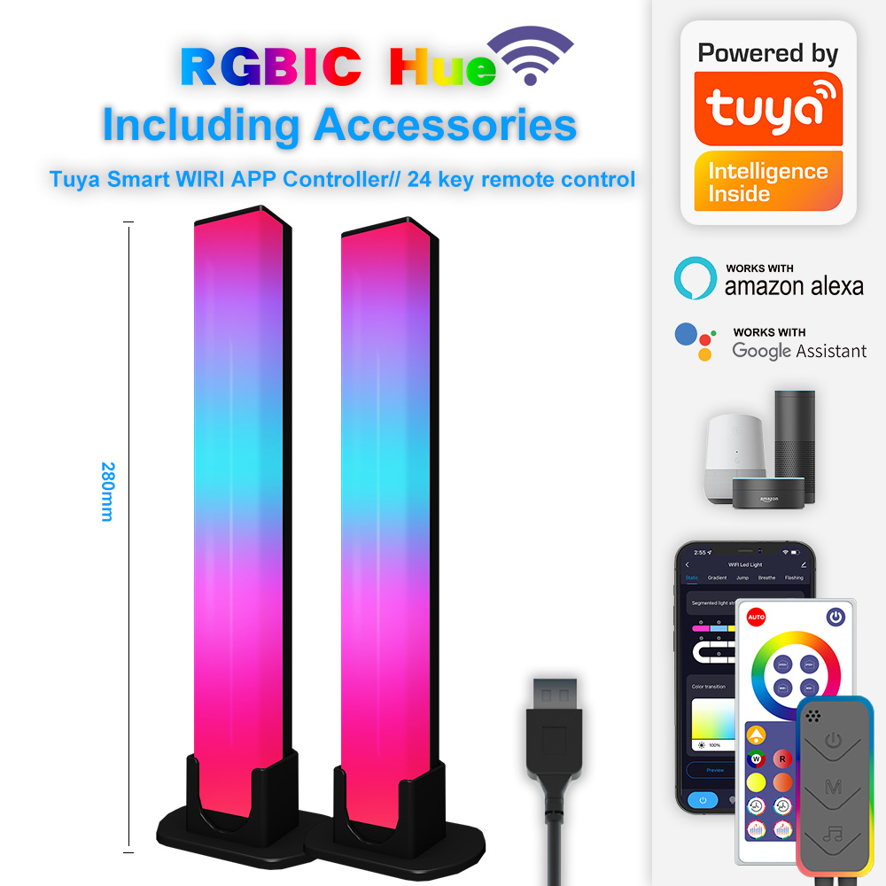 TUYA RGB Rhythm Light Smart Pi - Gaming Speaker 2.1 recension och pris