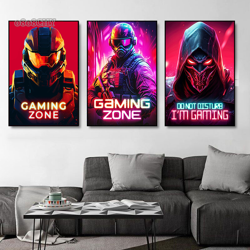 Dragon Assassin Space Armor Ga - Esports Gaming Poster recension och pris