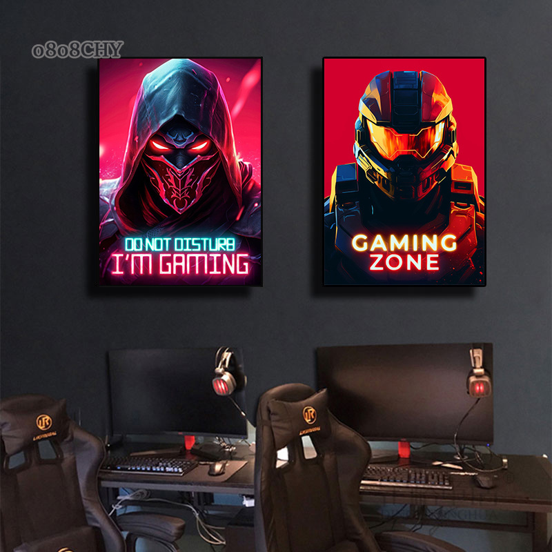 Dragon Assassin Space Armor Ga - Esports Gaming Poster recension och pris