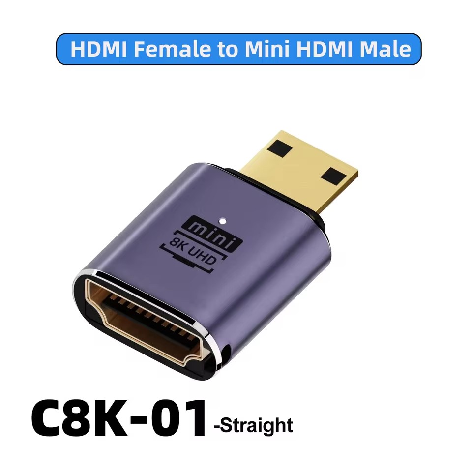 Mini HDMI Male to HDMI 2.1 Fem - Gaming Speaker 2.1 recension och pris