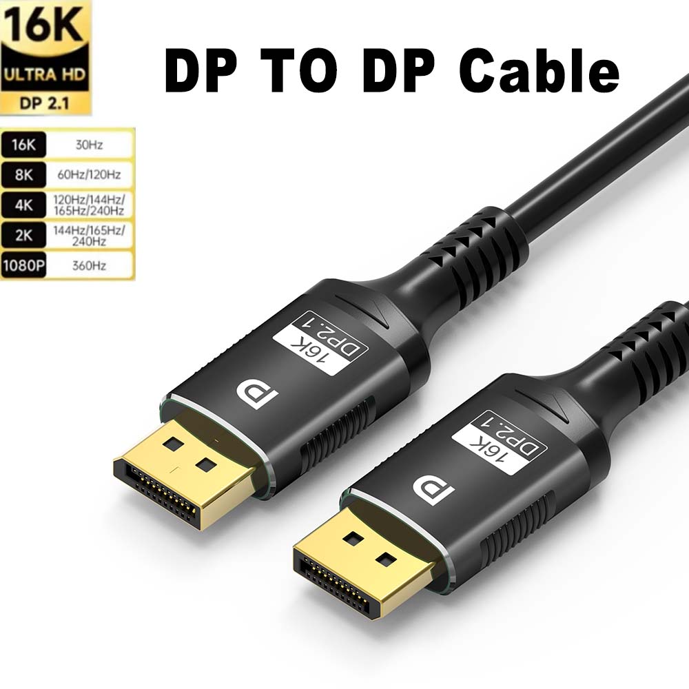 16K DisplayPort 2.1 cable, Dis - Gaming Speaker 2.1 recension och pris
