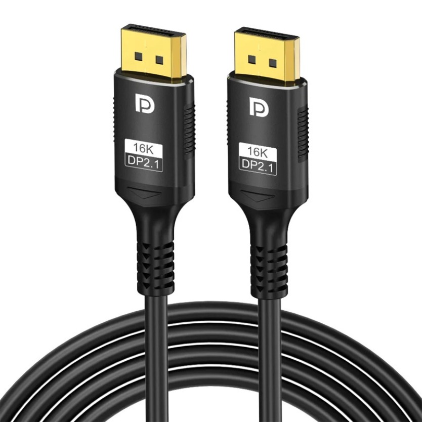DP 2.1 DisplayPort Cable 80Gbp - Gaming Speaker 2.1 recension och pris