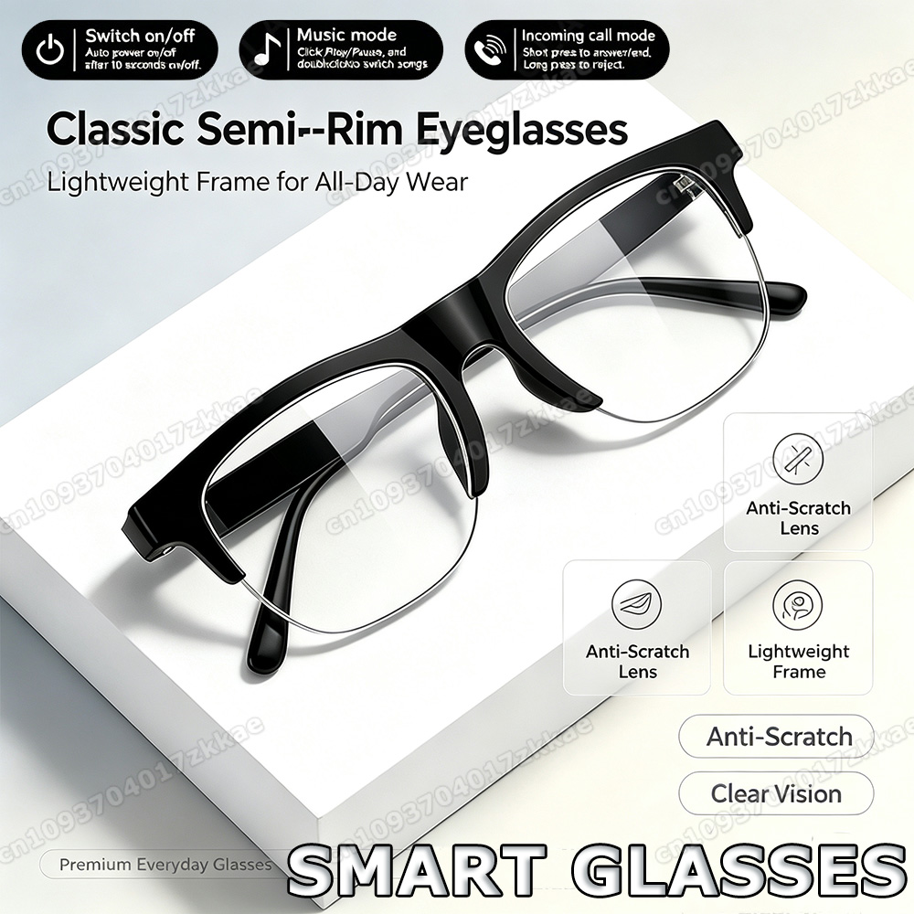 NEW Touch Control Smart Glasse - Esports Gaming Remote recension och pris