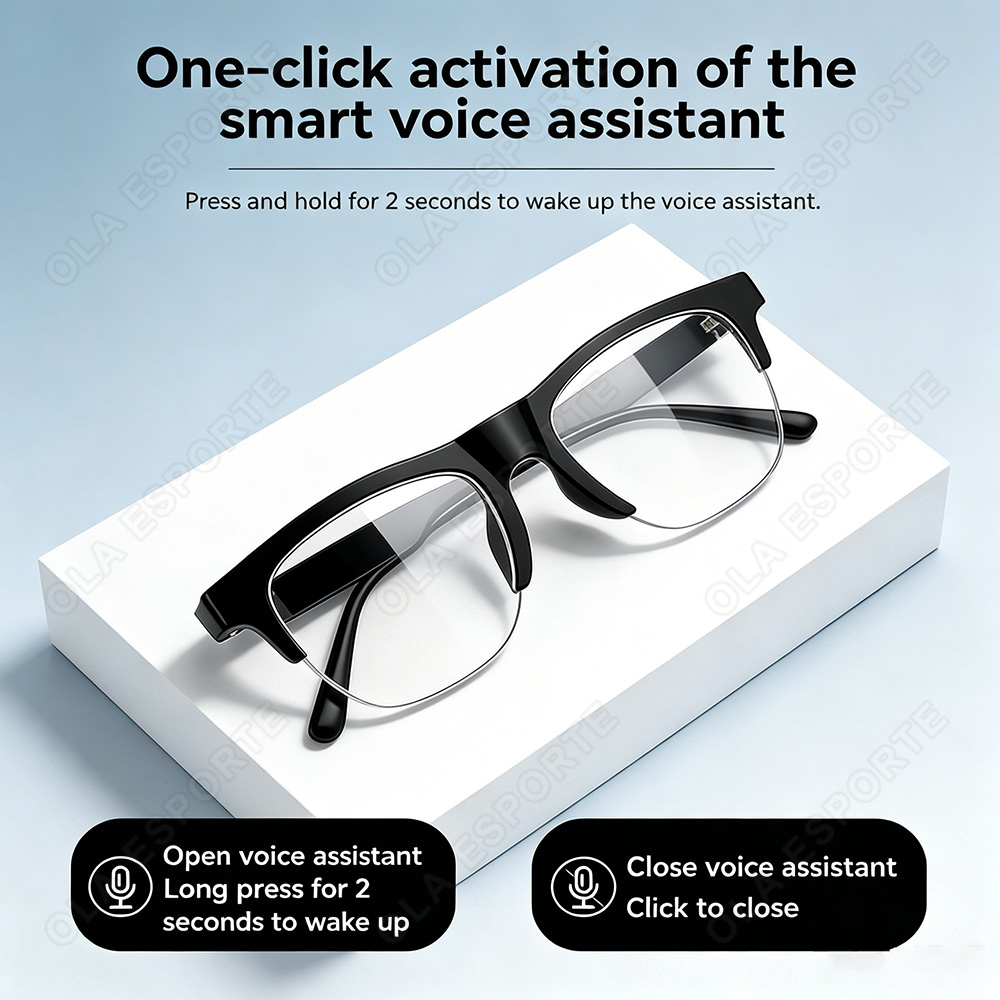 NEW Touch Control Smart Glasse - Esports Gaming Remote recension och pris