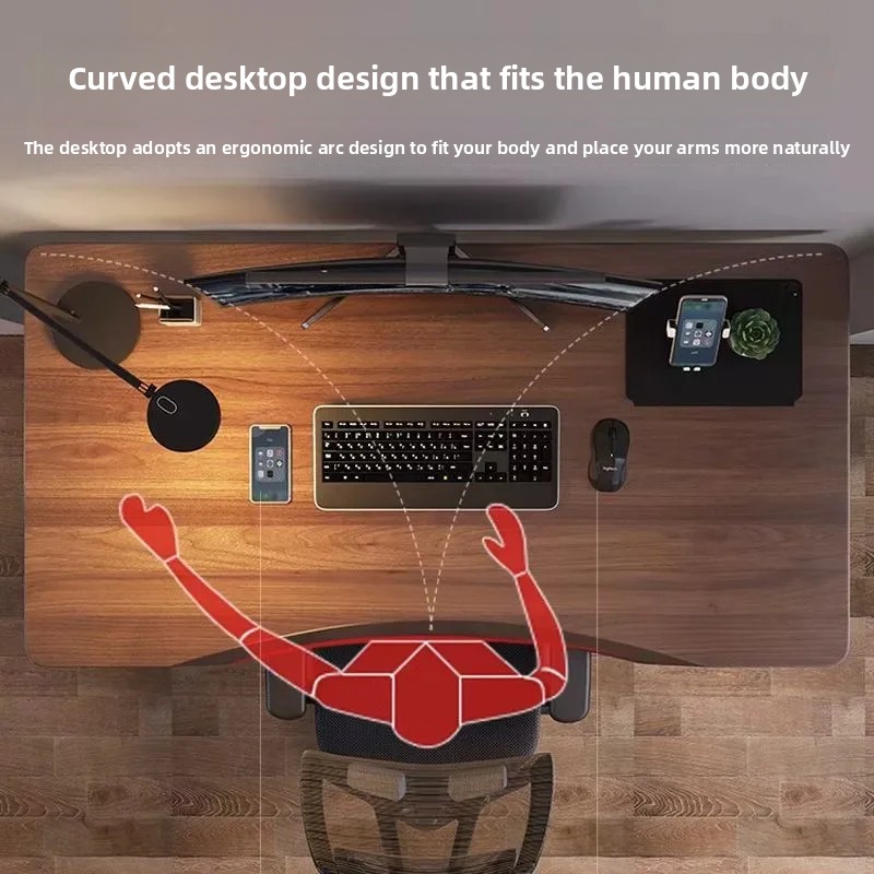 Height Adjustable Computer Des - Esports Gaming School recension och pris