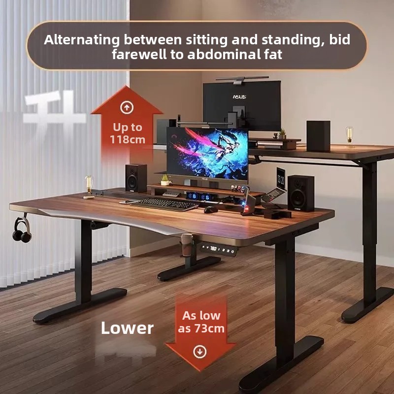 Height Adjustable Computer Des - Esports Gaming School recension och pris