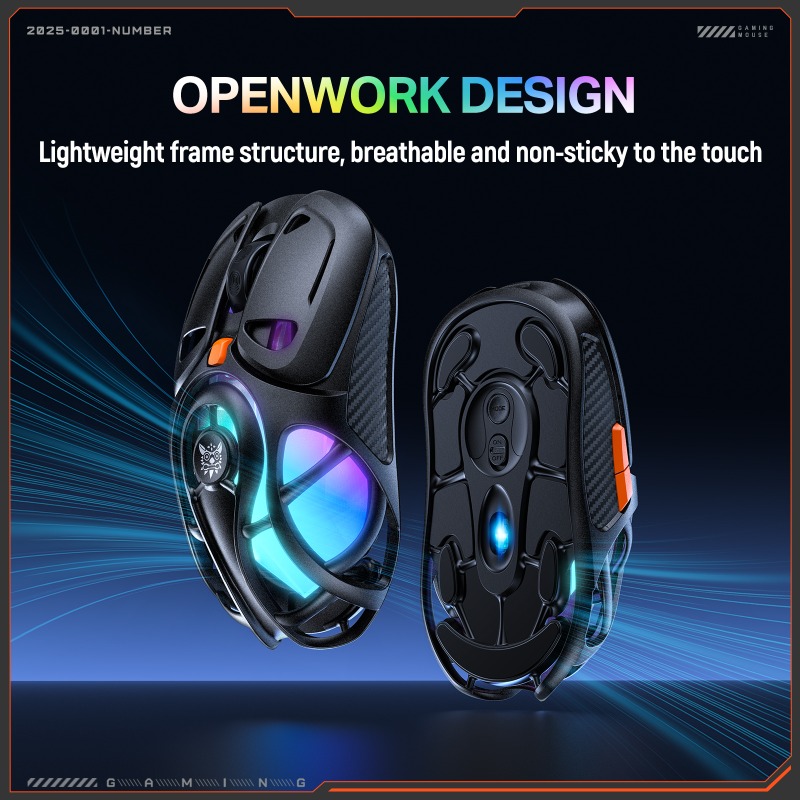 ONIKUMA DM02 Wireless Gaming M - Es5 Esports Rgb Gaming Mouse recension och pris