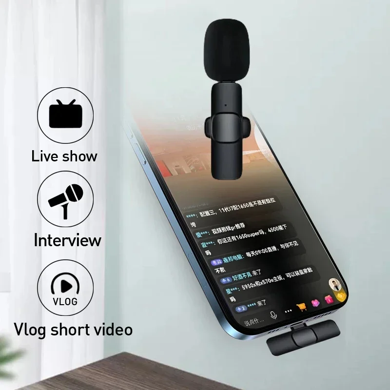 Wireless Lavalier Microphone 2 - Video Gaming & Esports Usd Acc recension och pris