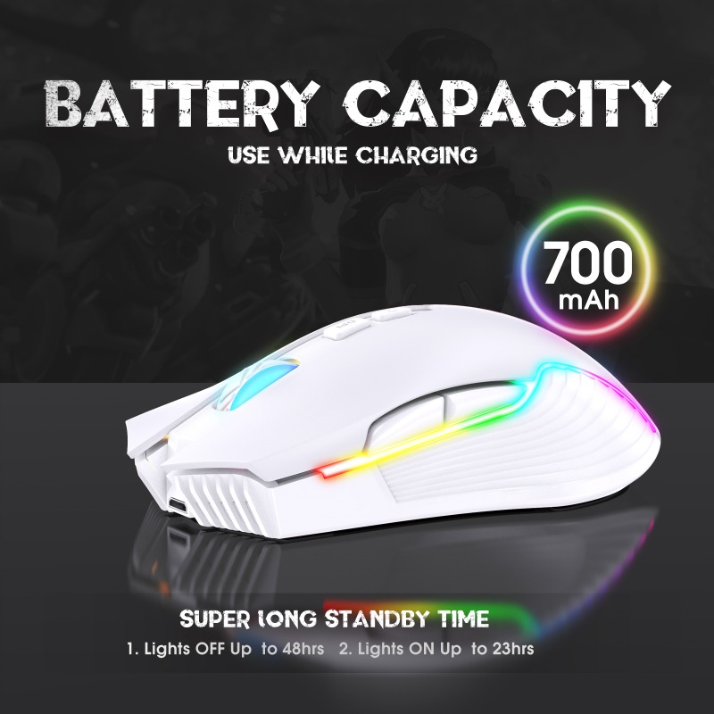 ONIKUMA CW905 Wireless Gaming  - Es5 Esports Rgb Gaming Mouse recension och pris