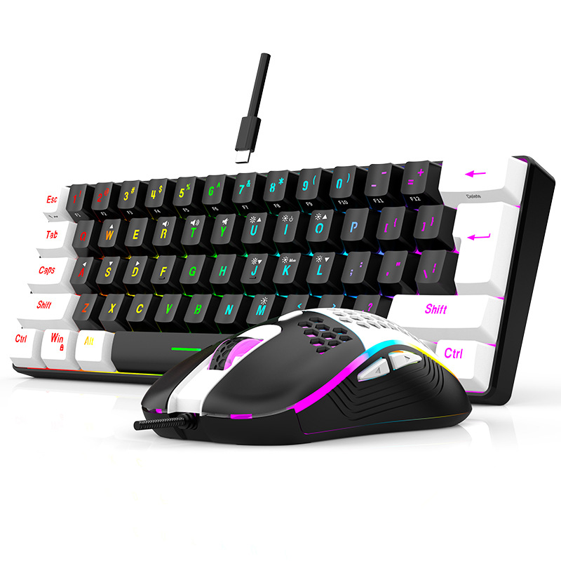 Keyboard and Mouse Sets 60% RG - Es5 Esports Rgb Gaming Mouse recension och pris
