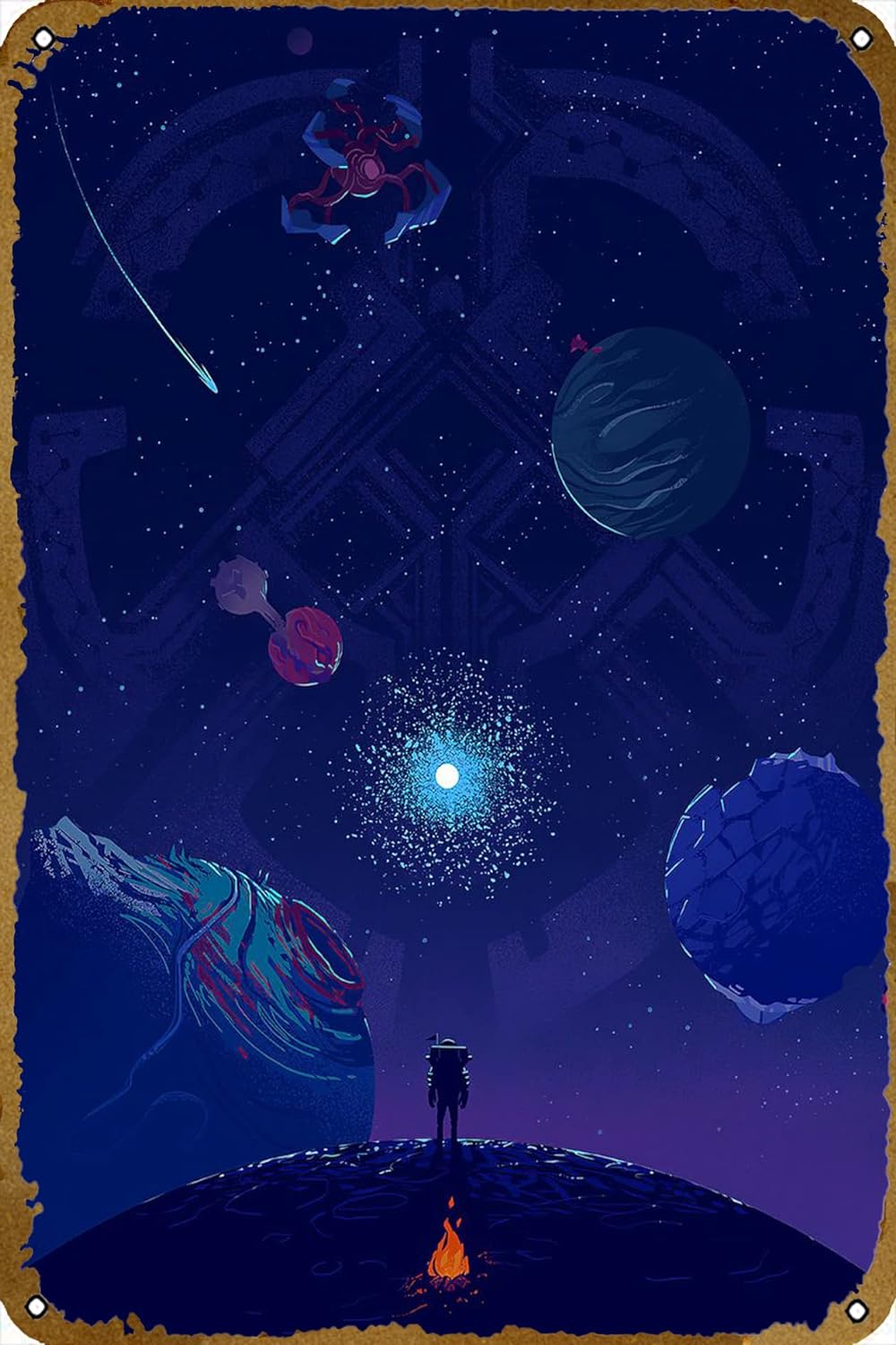 Outer Wilds Poster Video Game  - Video Gaming & Esports Usd Acc recension och pris